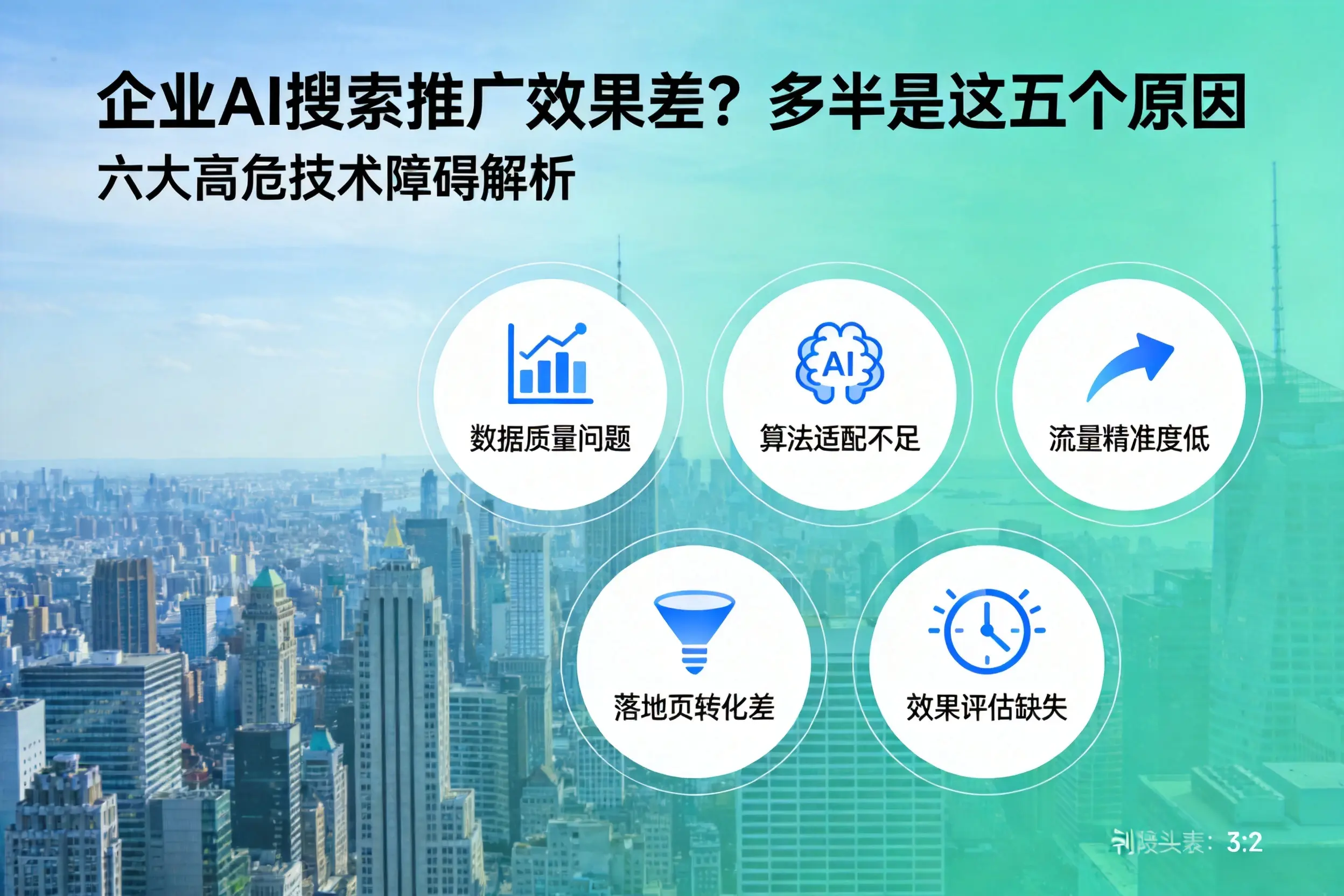 平房企业AI搜索推广效果差？多半是这五个原因